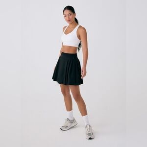 Lole Black Pleated Skort, Size Medium (30)